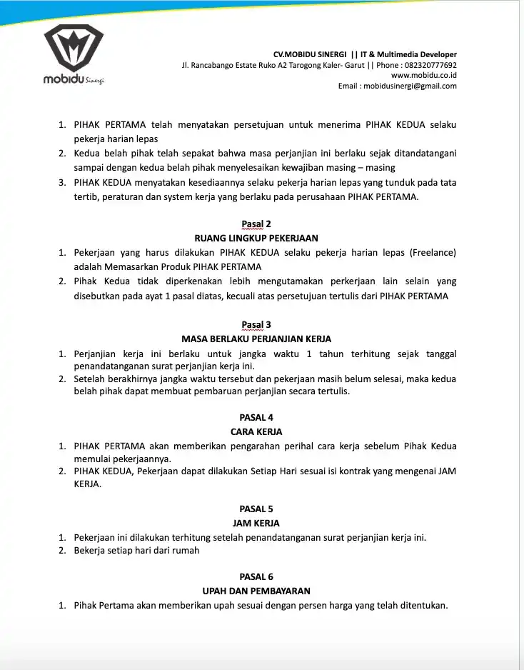 pekerja lepas