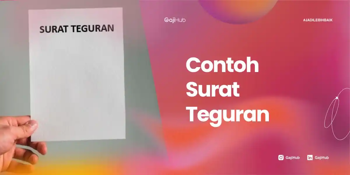 surat teguran