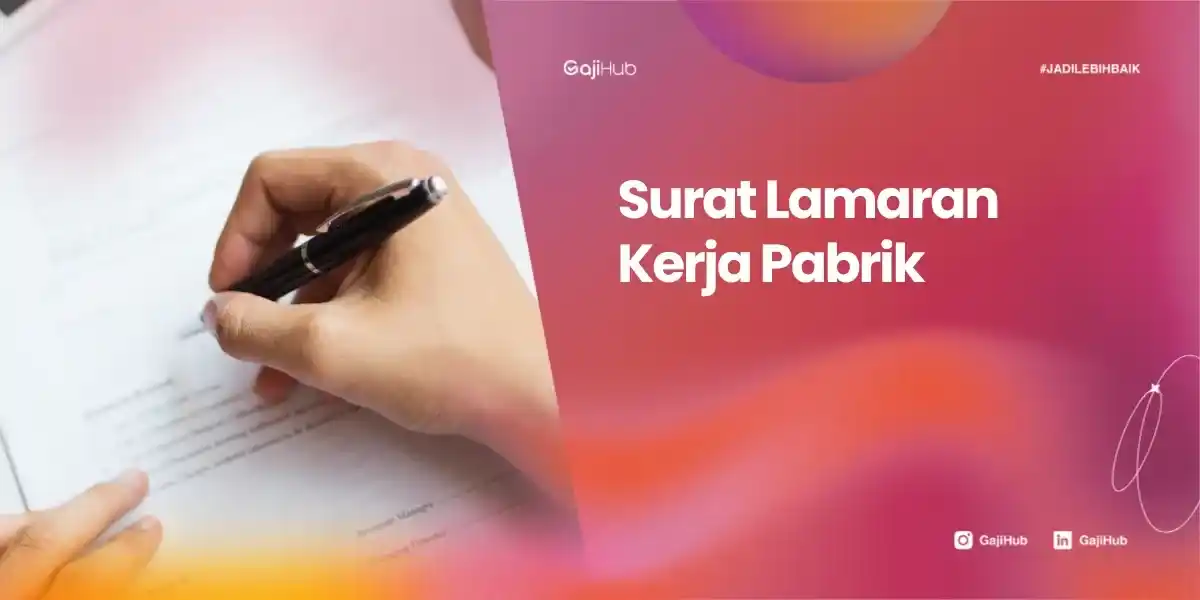 surat lamaran kerja pabrik