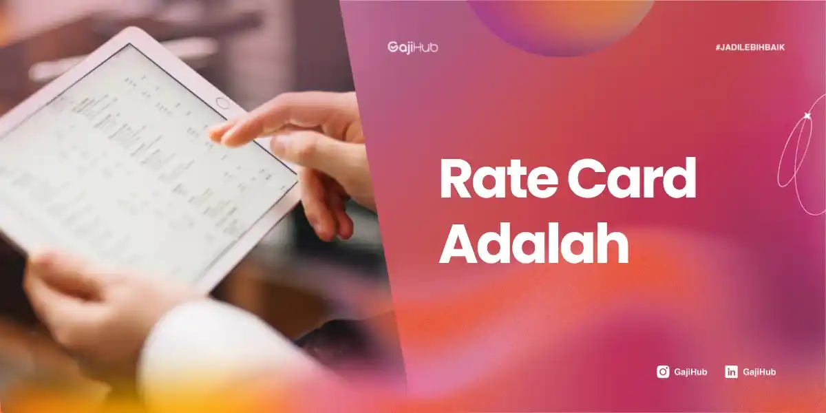 rate card adalah