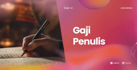 berapa gaji penulis