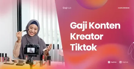 gaji konten kreator tiktok