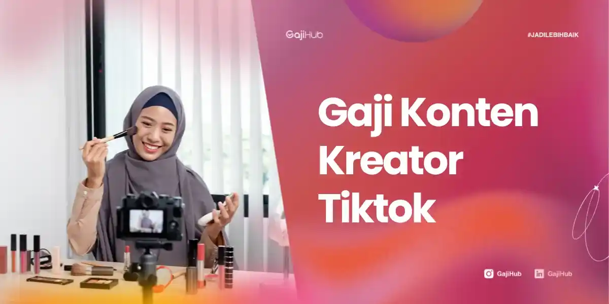 gaji konten kreator tiktok