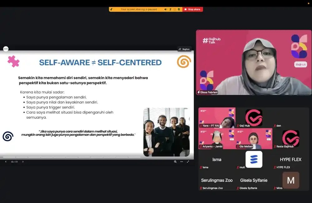 gajihubtalk self awareness