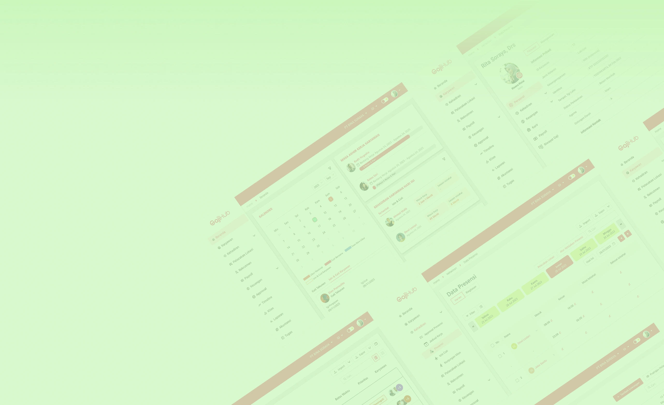 background dashboard