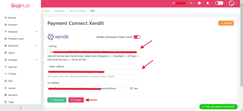 payment connect xendit 10